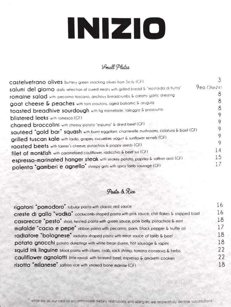 Menu page 2