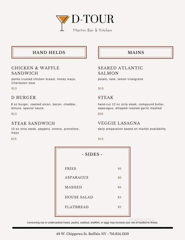 Menu page 2