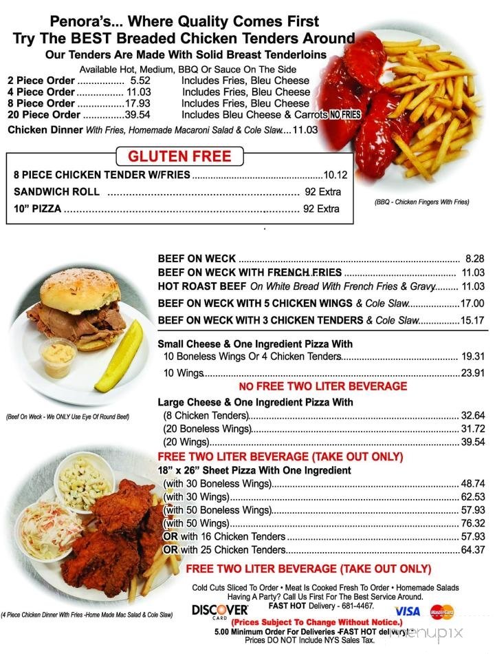 Menu page 2
