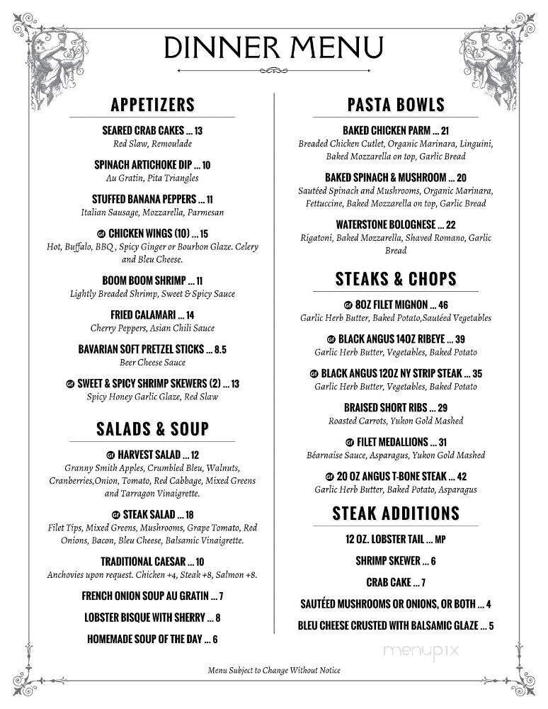 Menu page 2