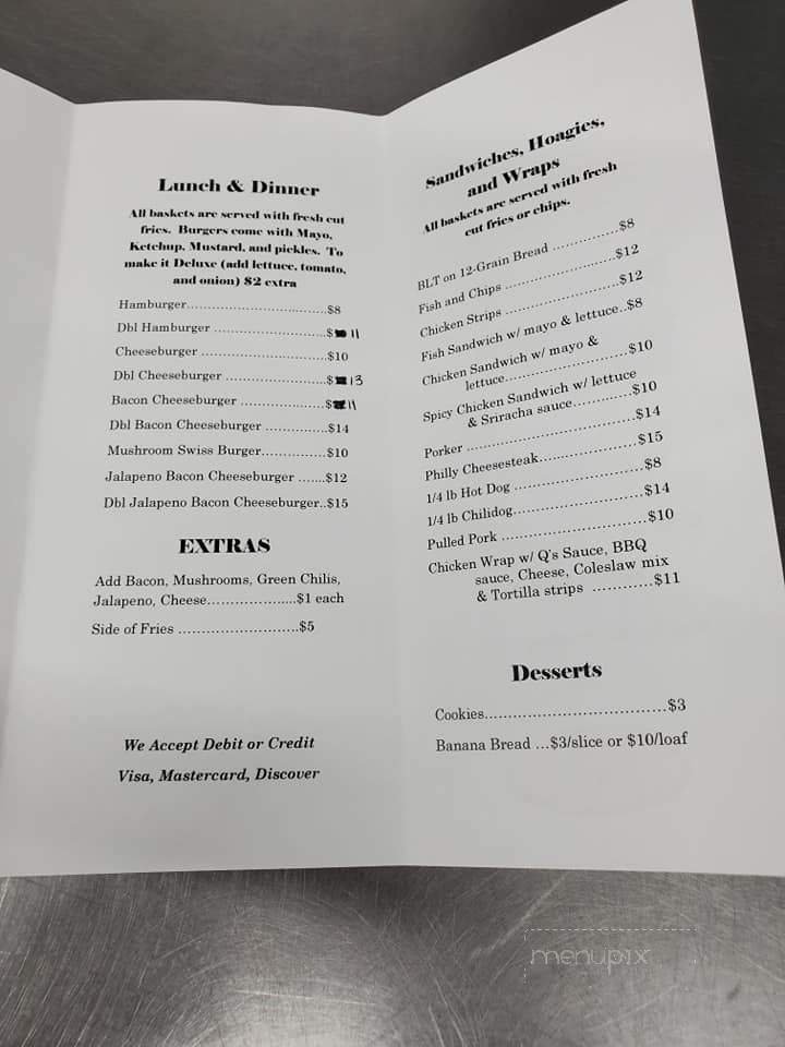 Menu page 2