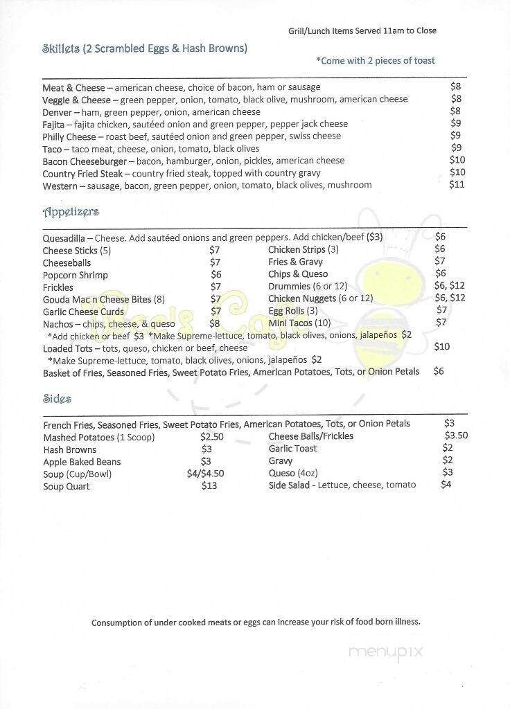 Menu page 2