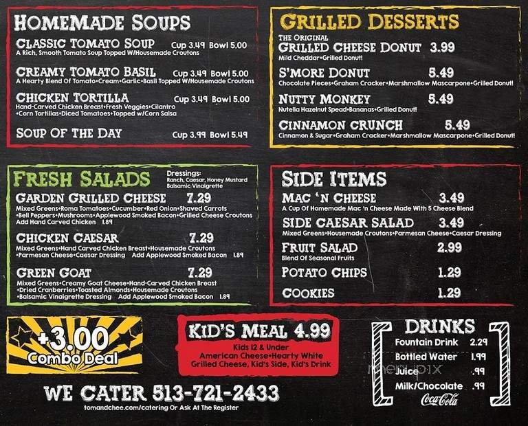 Menu page 1