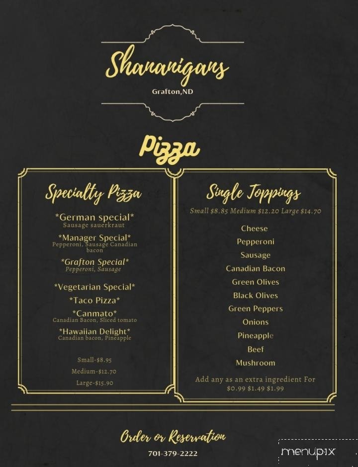 Menu page 2