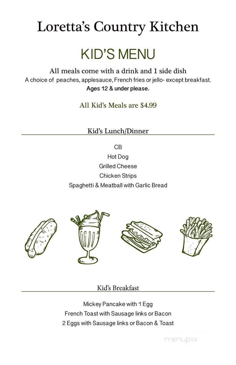 Menu page 2
