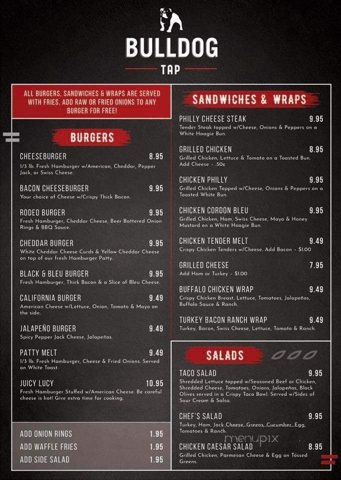 Menu page 2