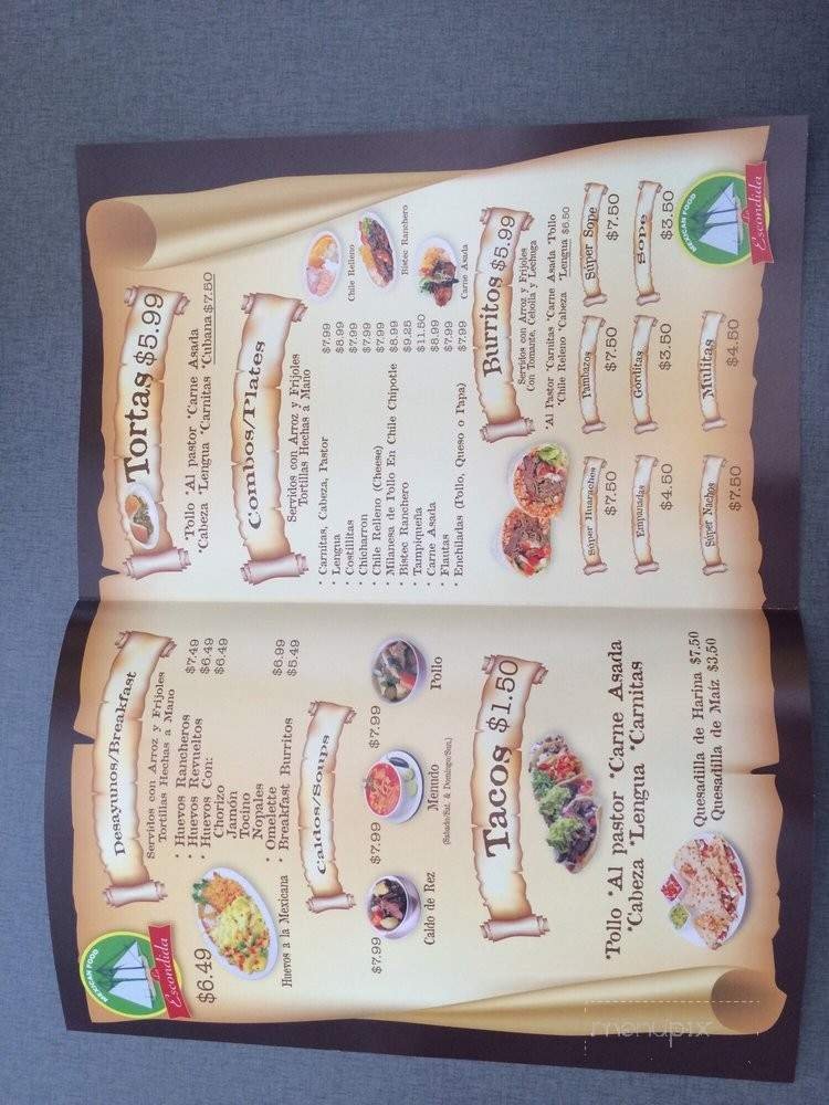 Menu page 4