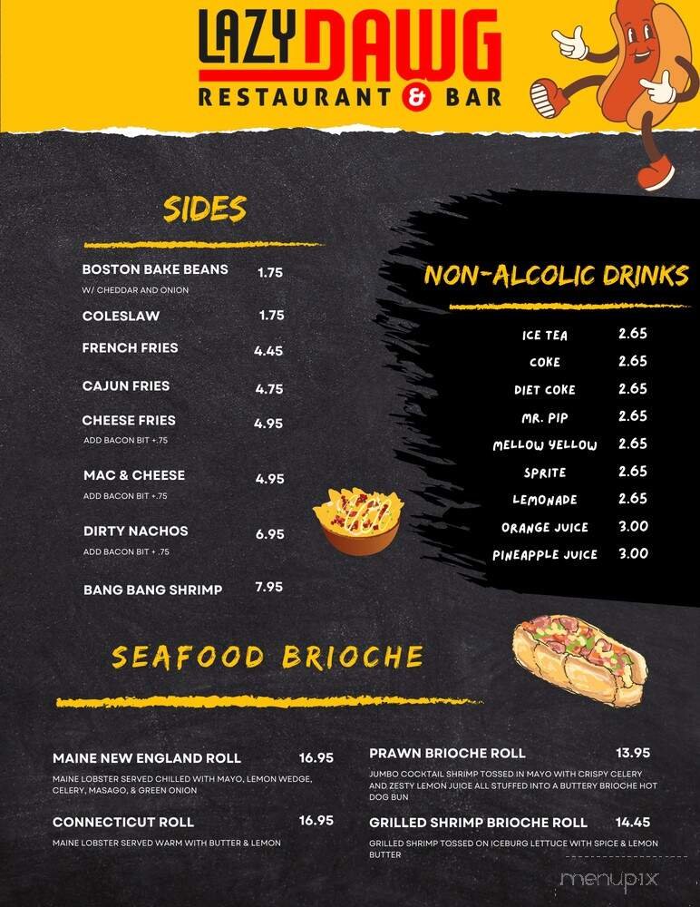 Menu page 2