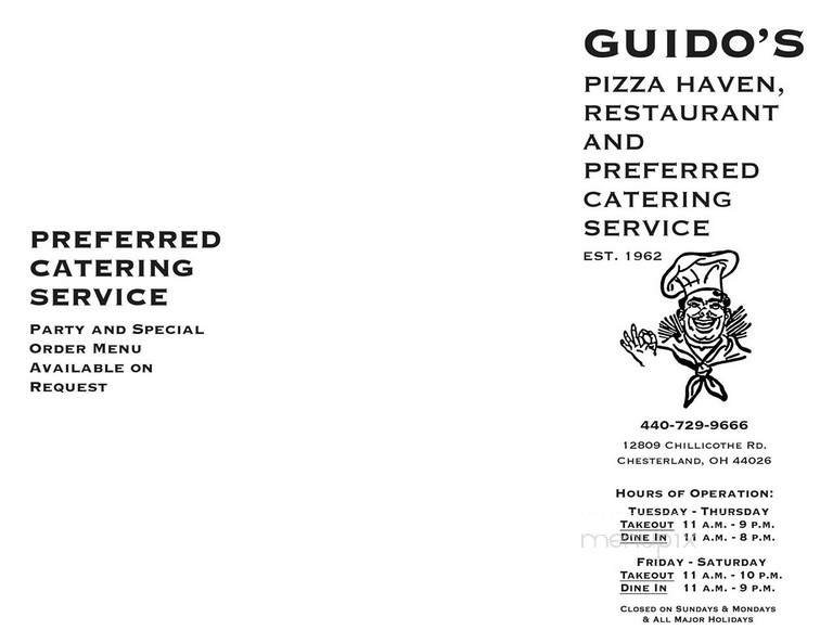 Menu page 2