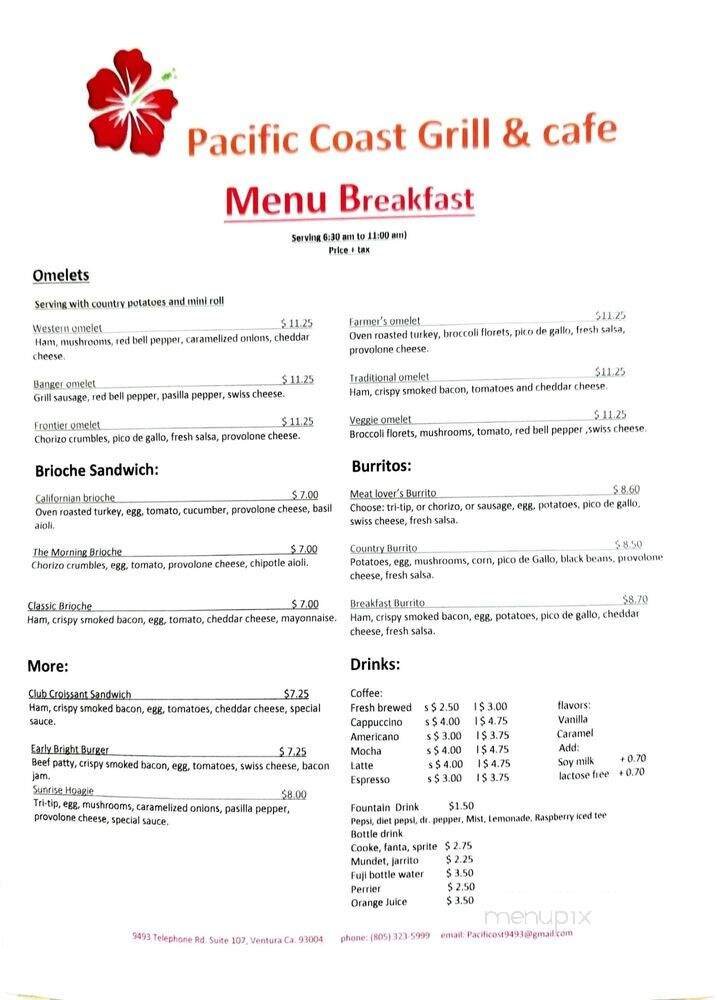 Menu page 2