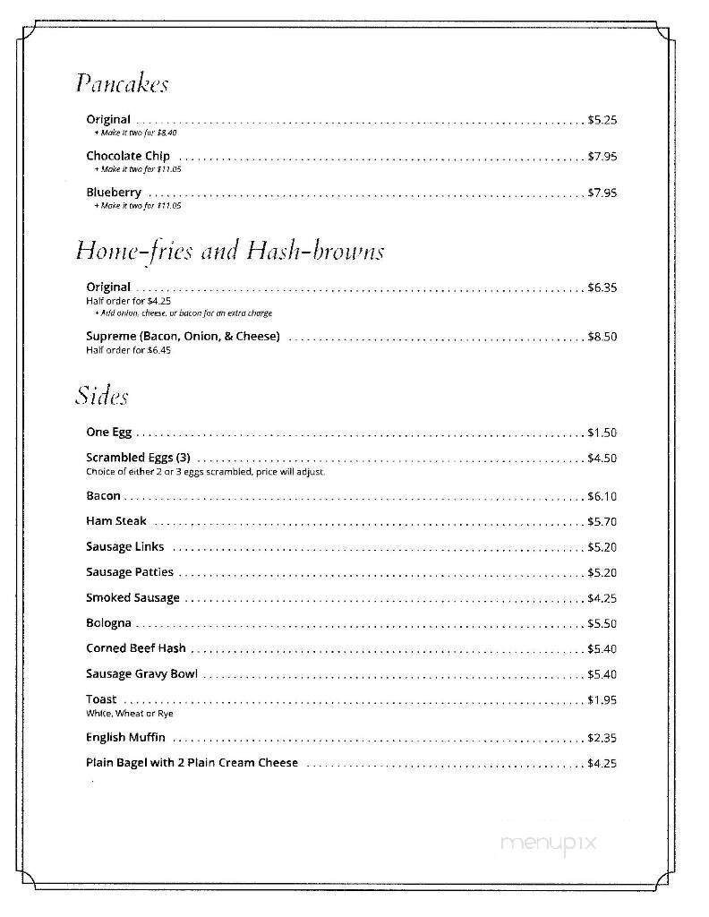 Menu page 2