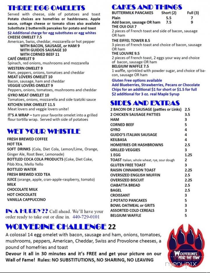 Menu page 2