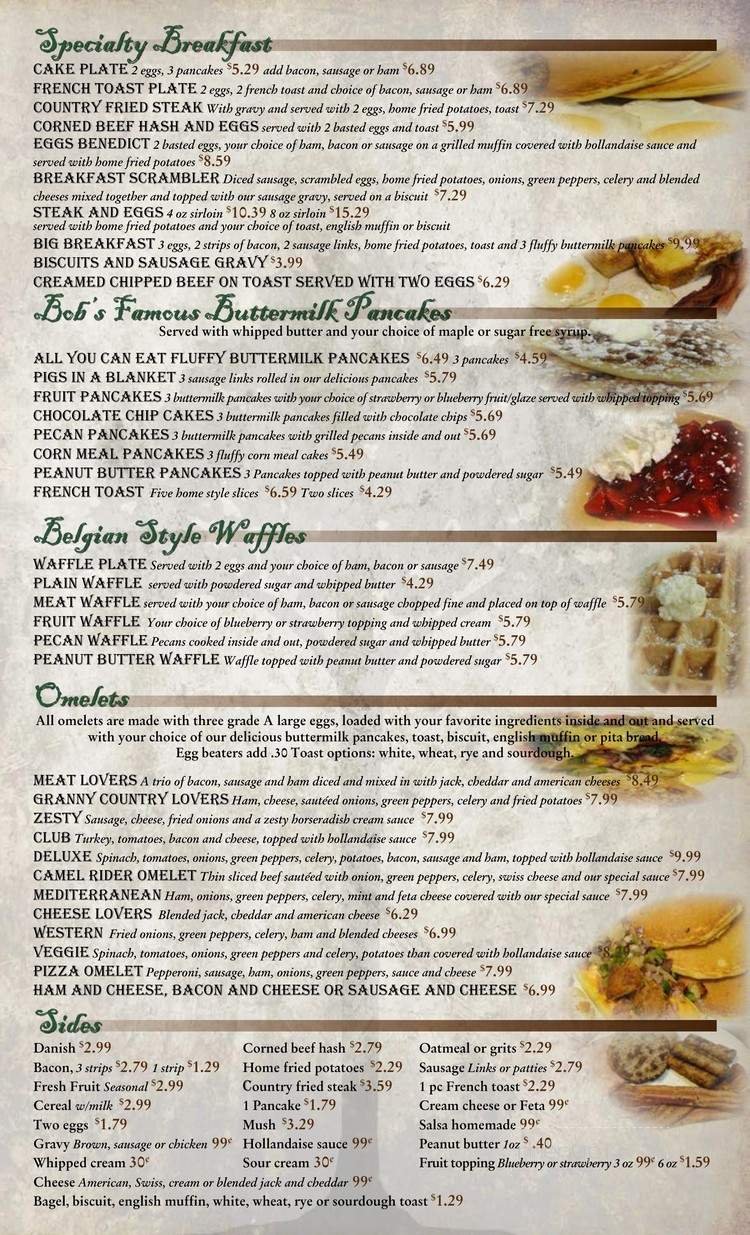 Menu page 2