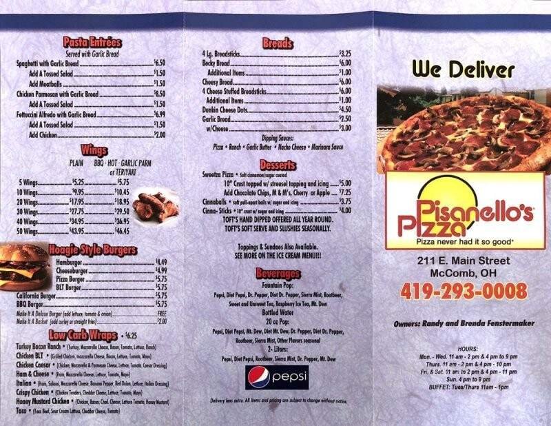 Menu page 2