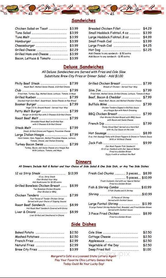 Menu page 2