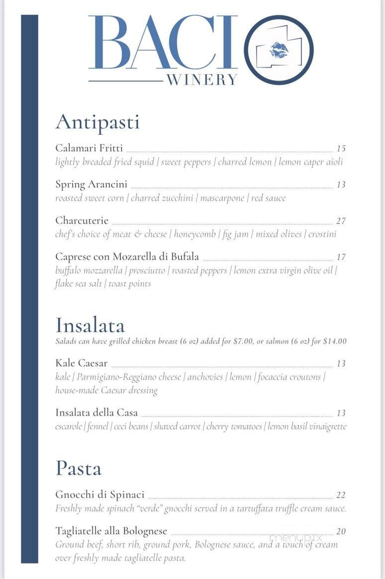 Menu page 1