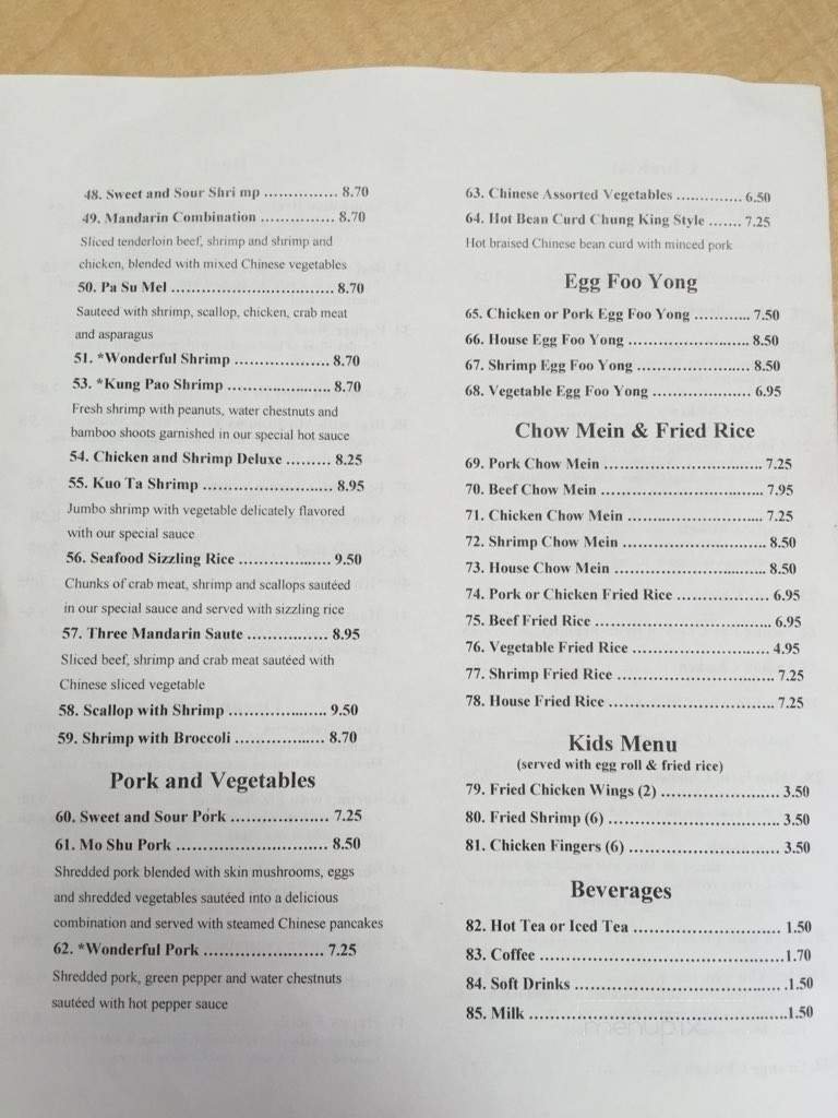 Menu page 4