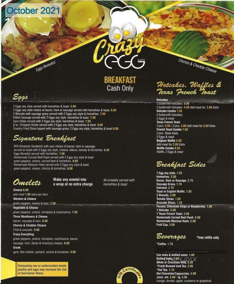 Menu page 2