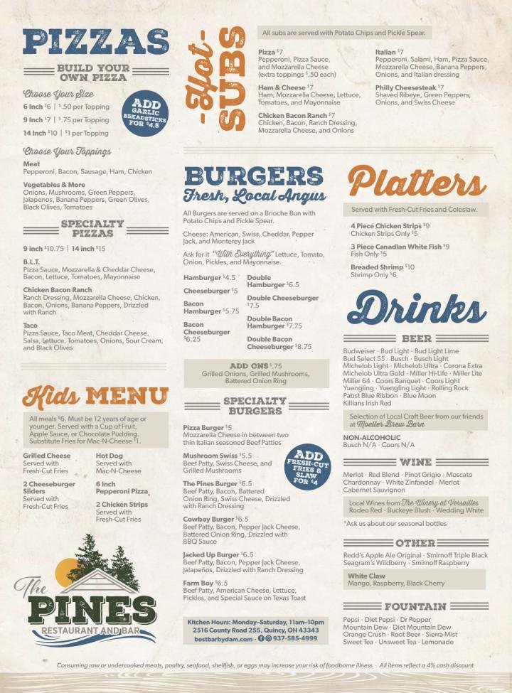 Menu page 2