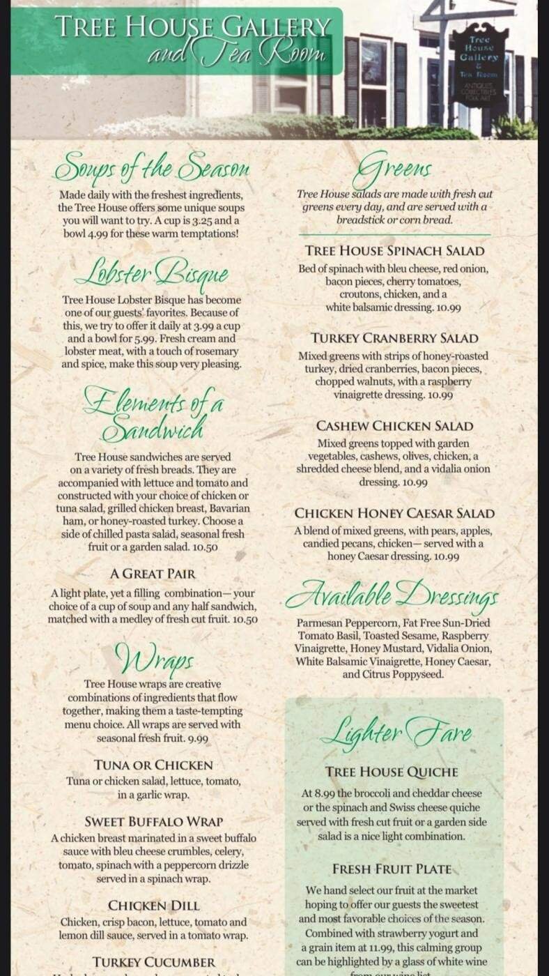 Menu page 2