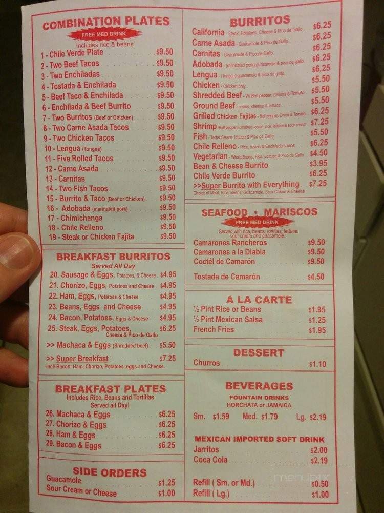 Menu page 2