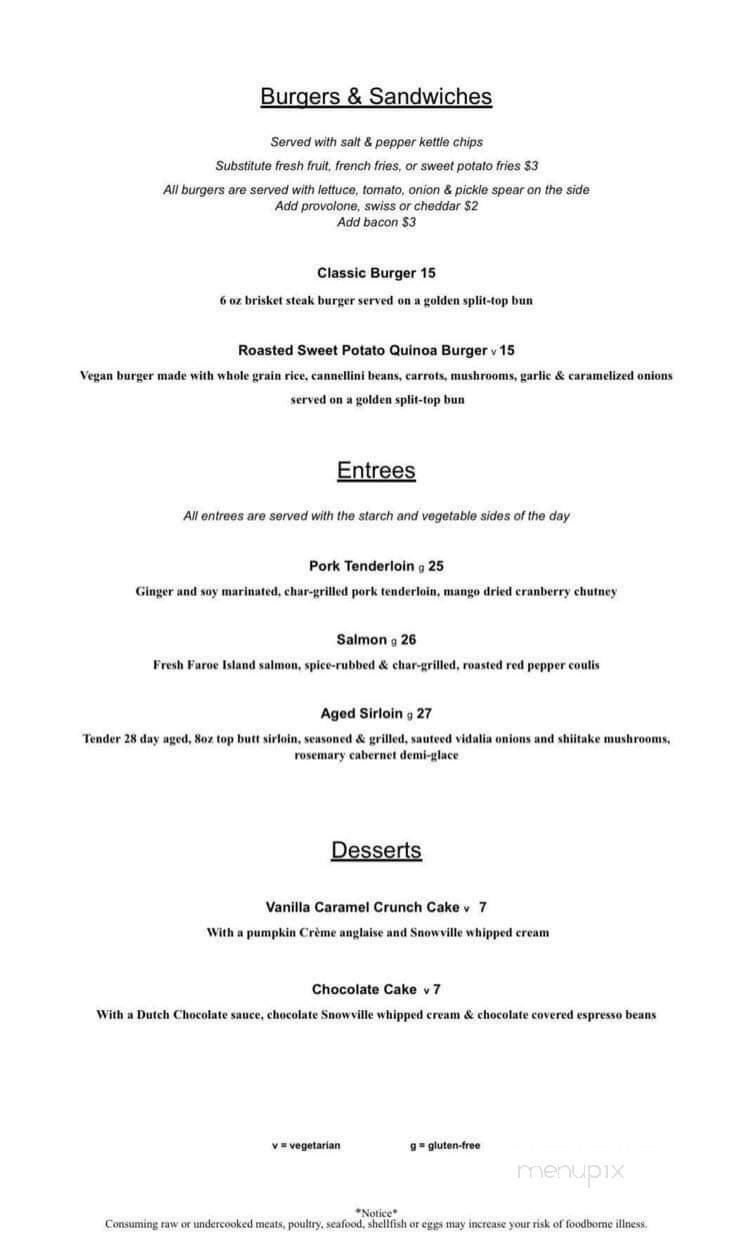 Menu page 2
