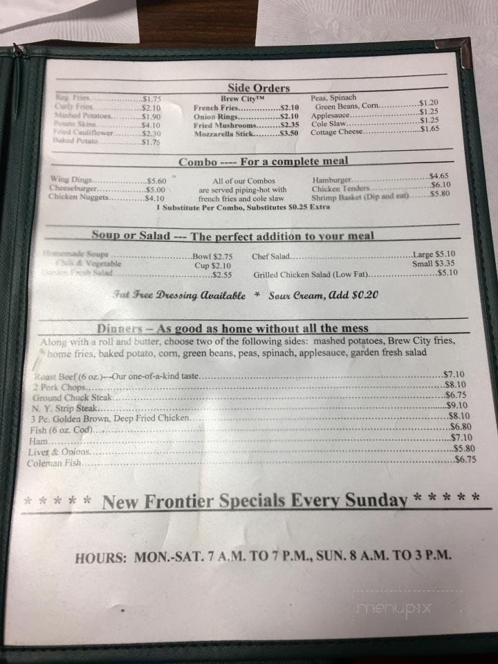 Menu page 2