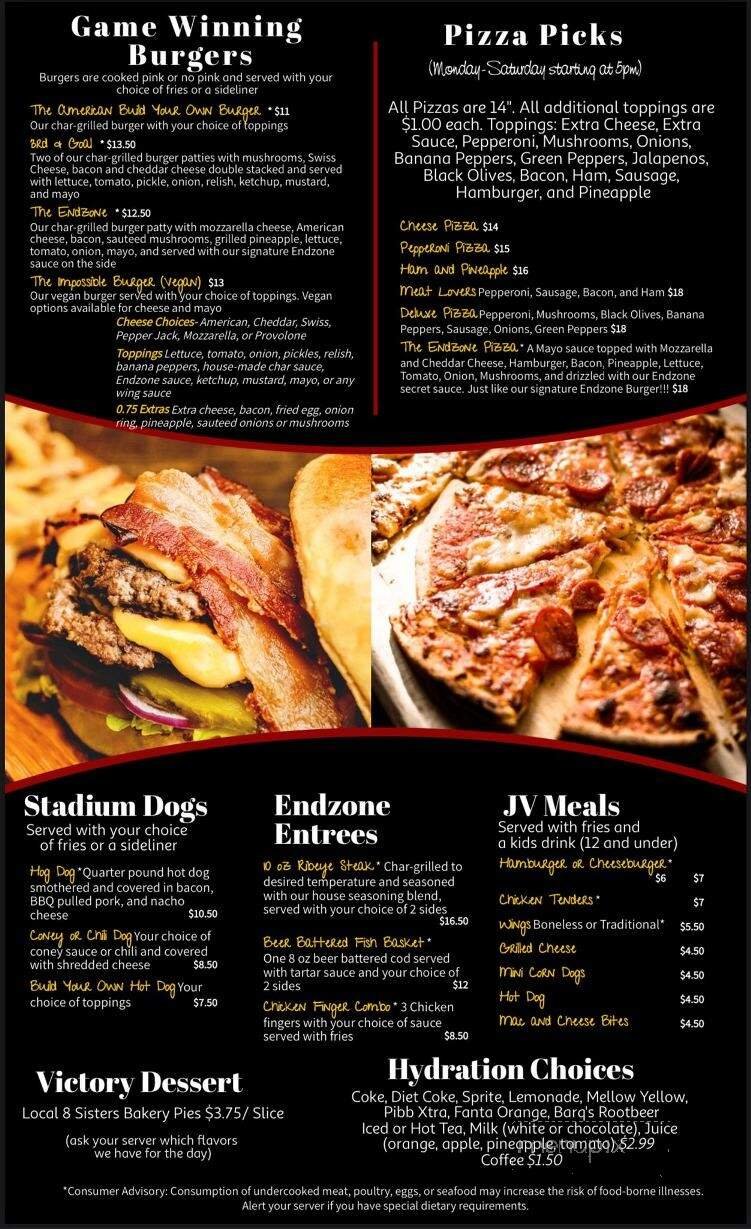 Menu page 2