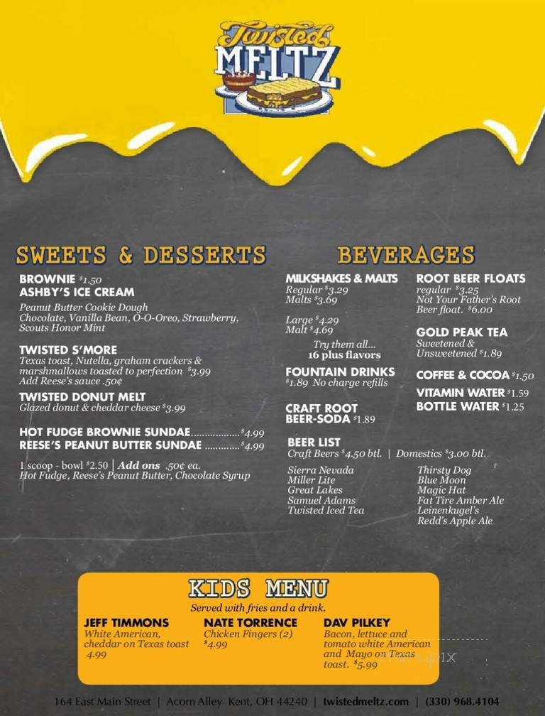 Menu page 2
