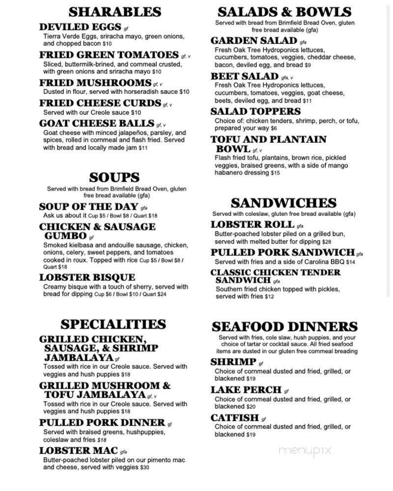 Menu page 2