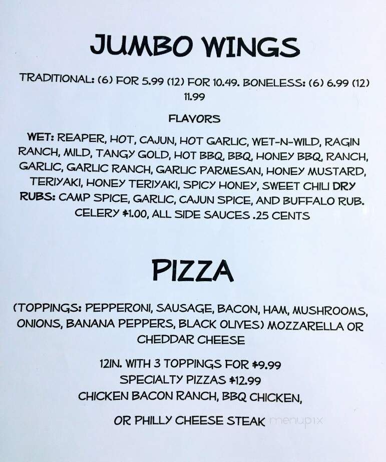 Menu page 2