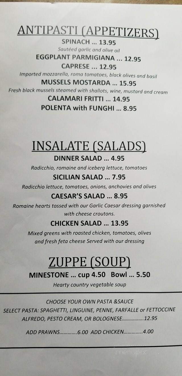 Menu page 2