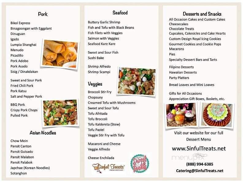 Menu page 2