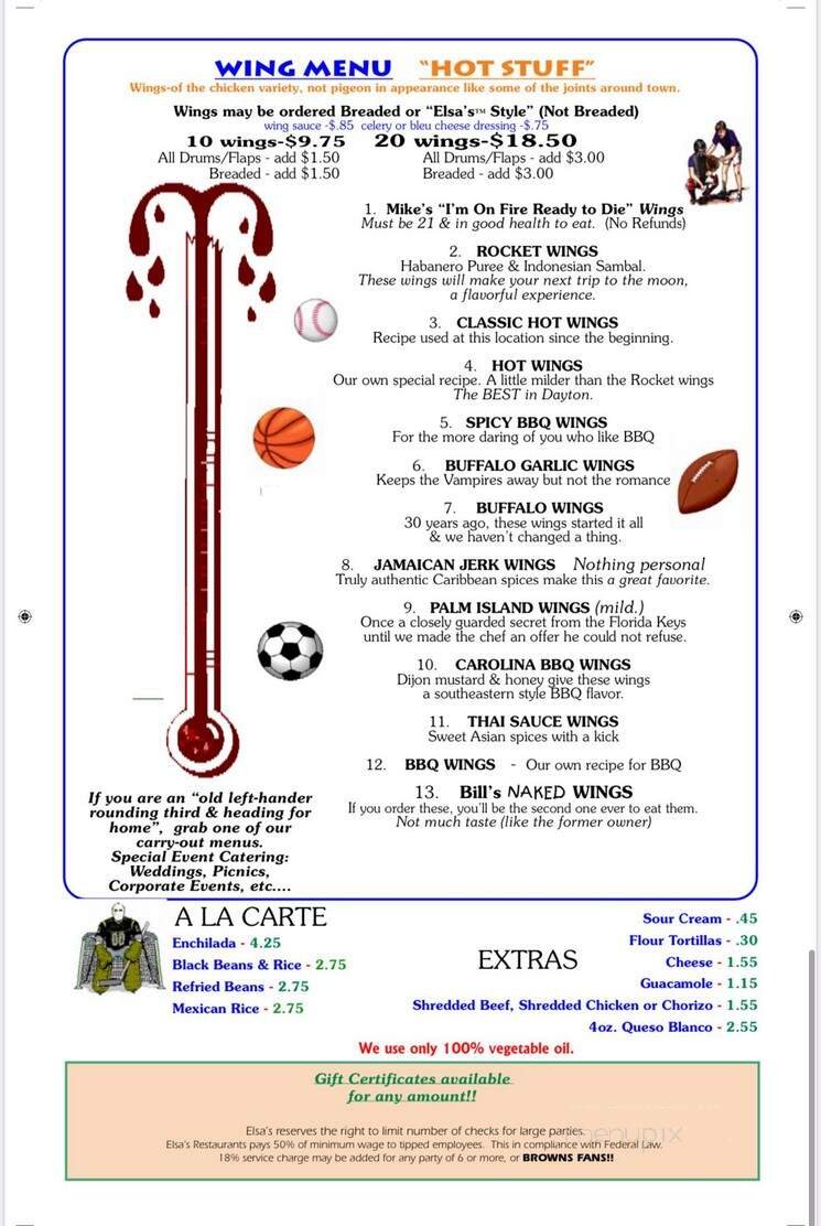 Menu page 2