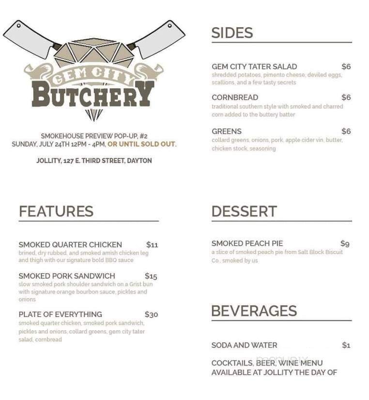 Menu page 2