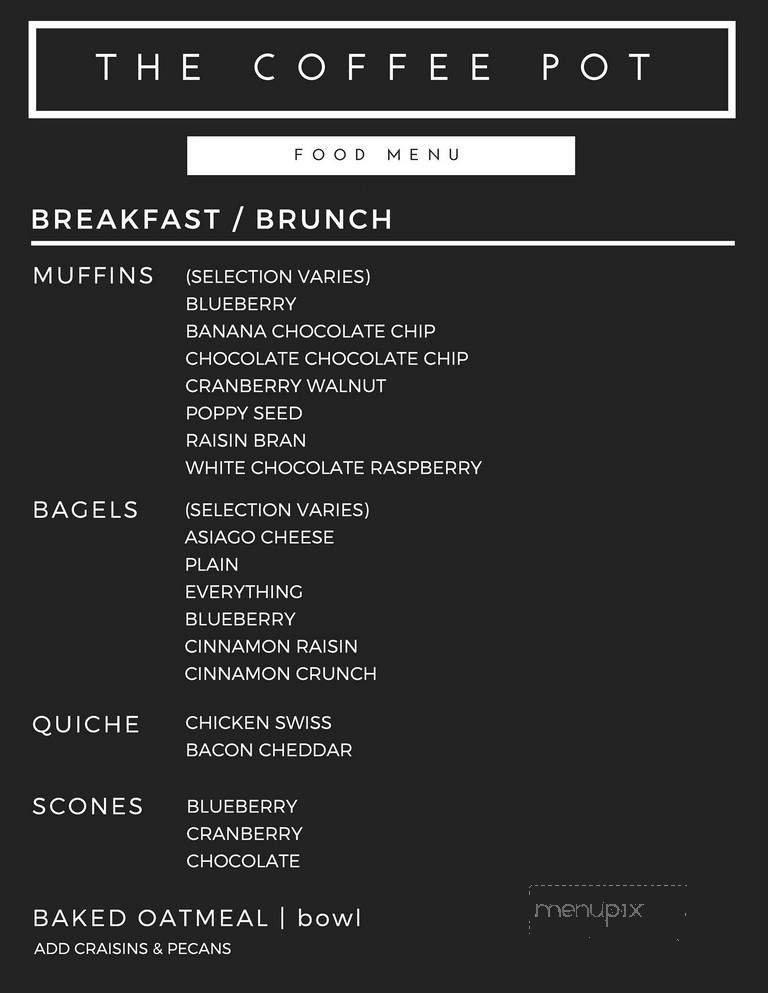 Menu page 1