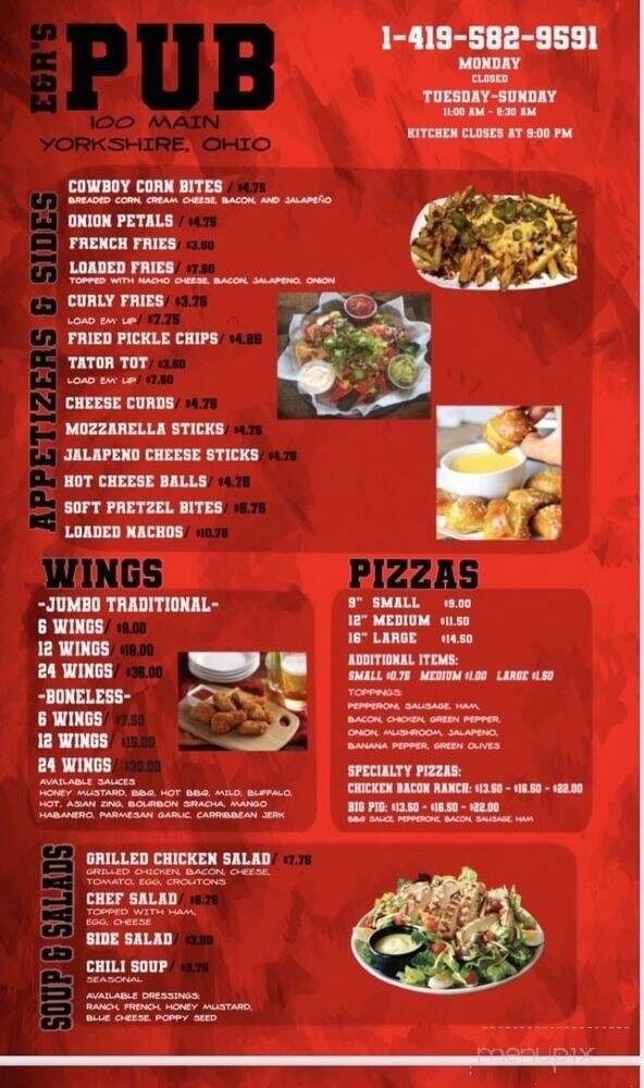 Menu page 2