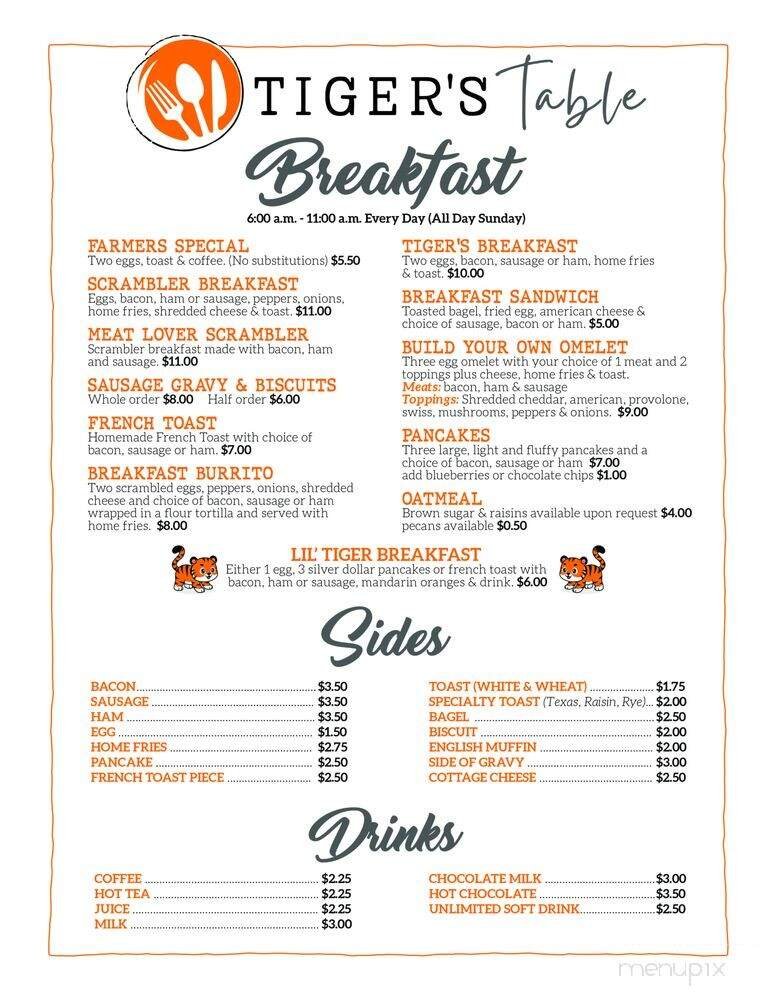 Menu page 2