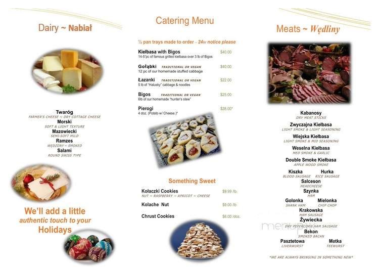 Menu page 2