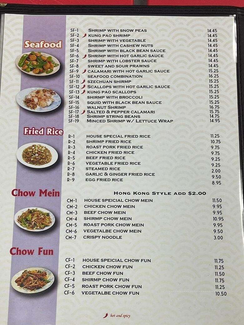 Menu page 5