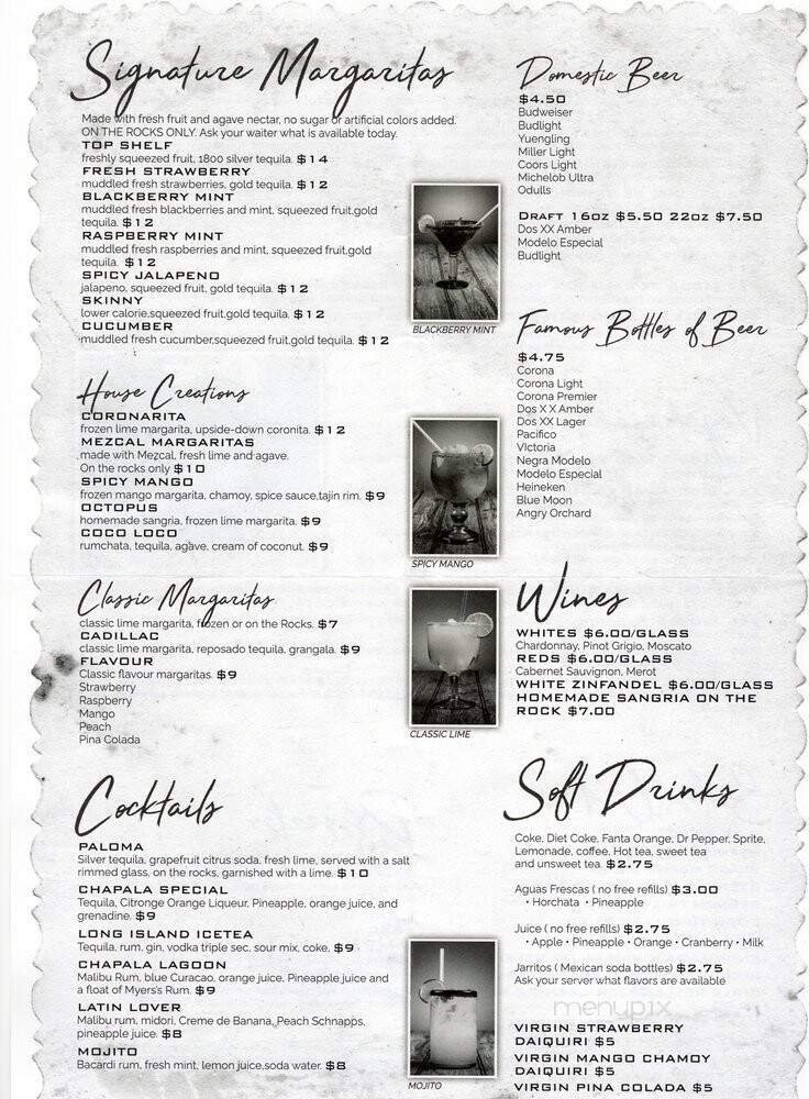 Menu page 2