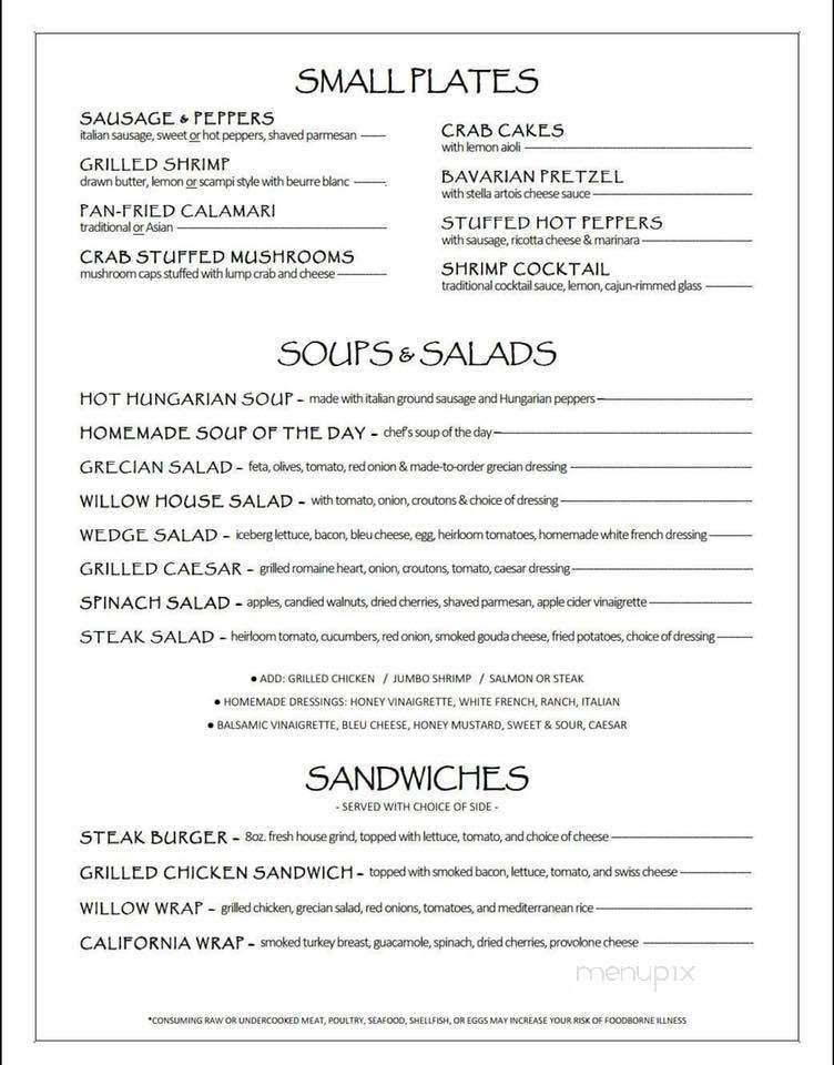Menu page 2