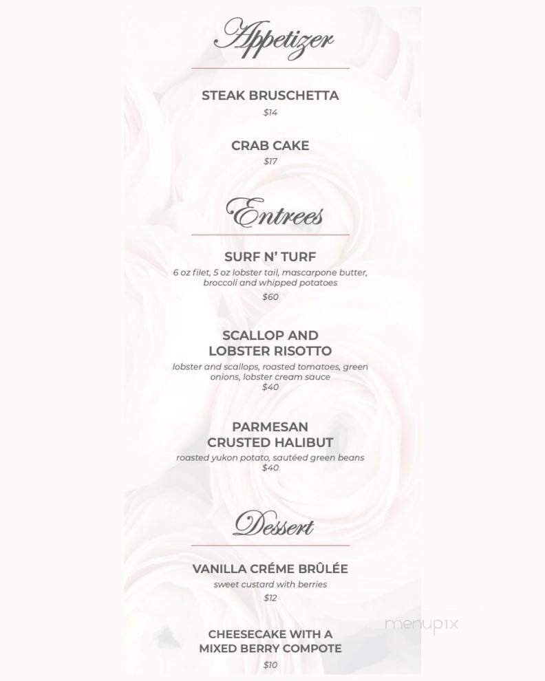 Menu page 1