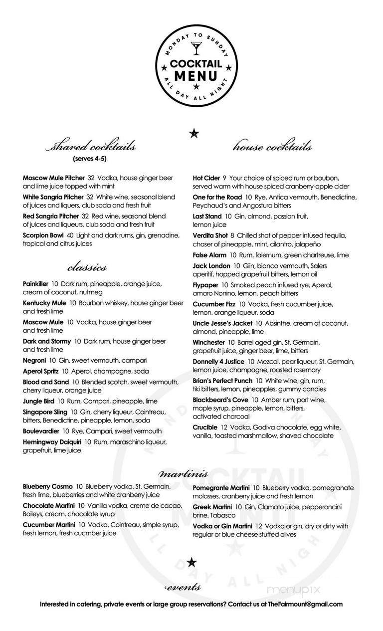 Menu page 2