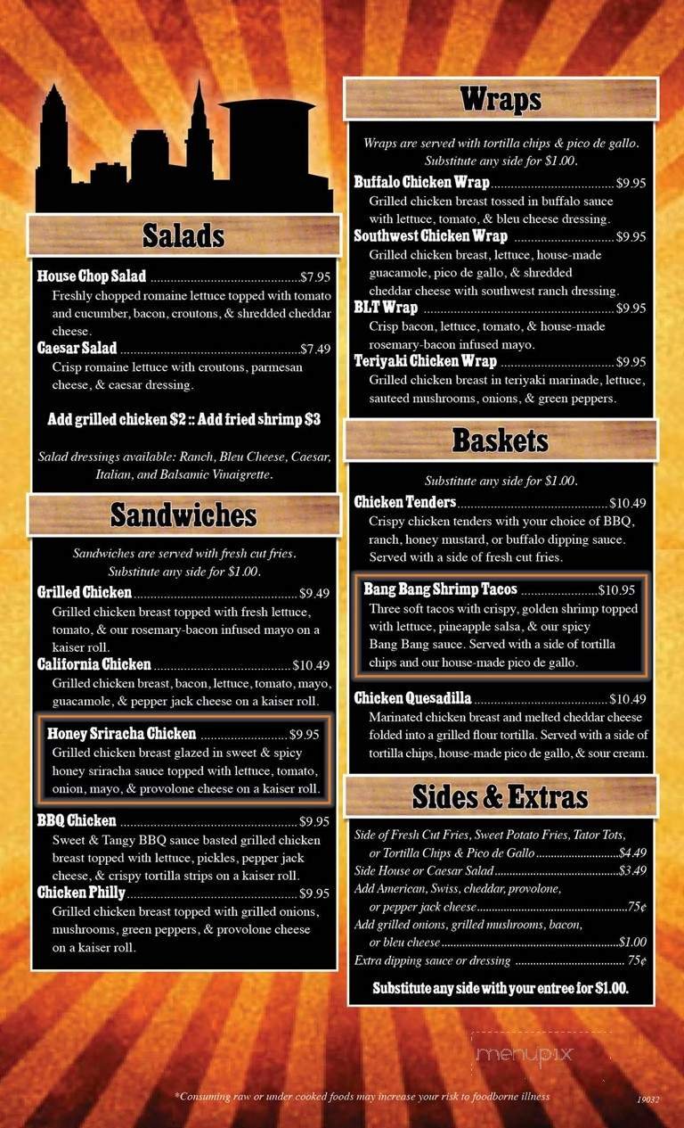 Menu page 2