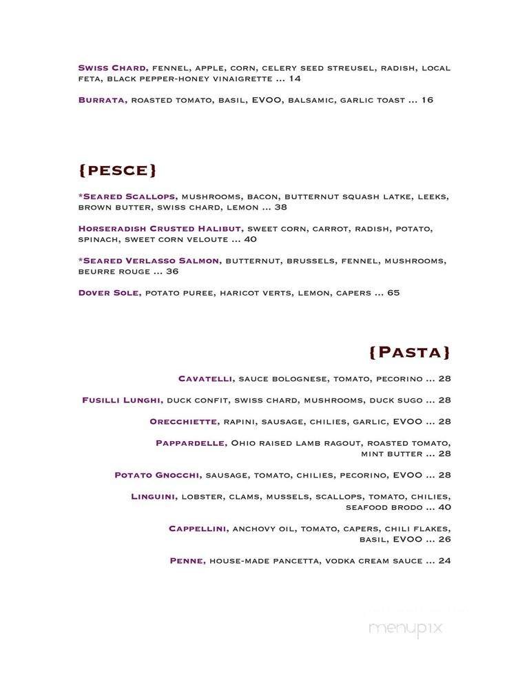 Menu page 2
