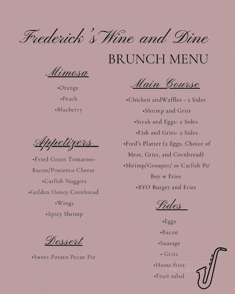 Menu page 2
