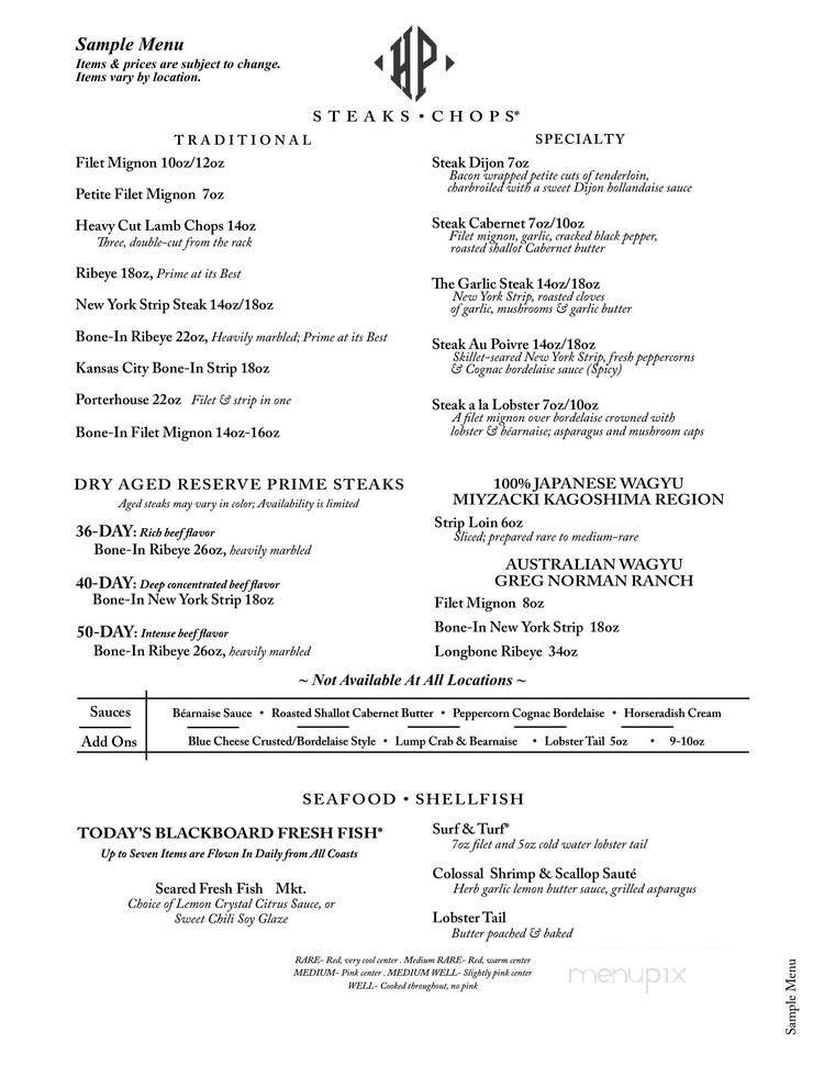 Menu page 2