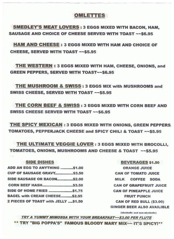 Menu page 1