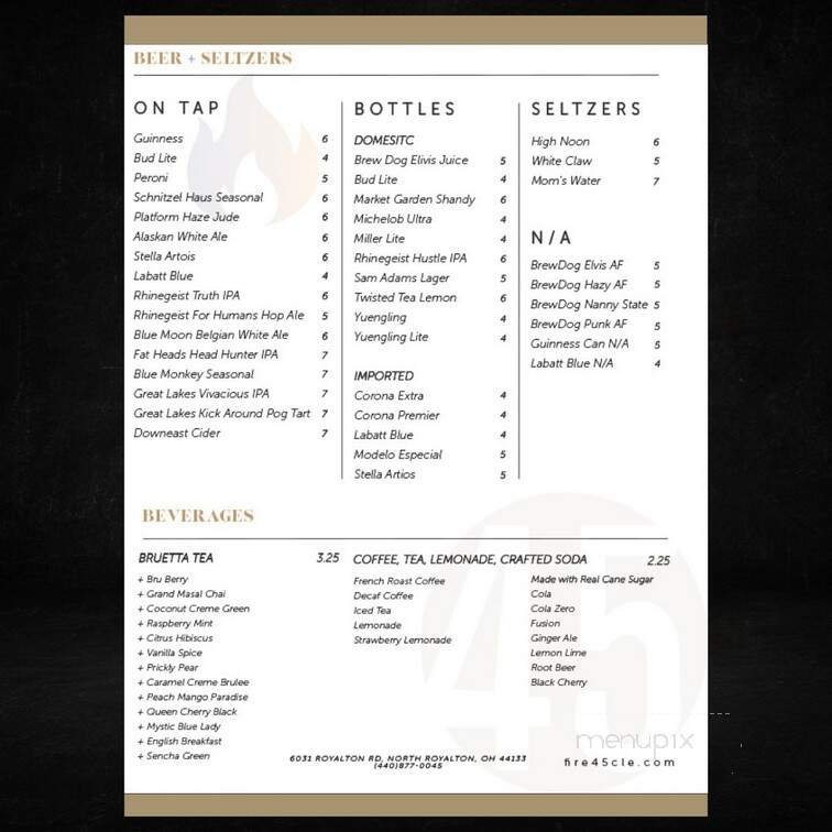 Menu page 2